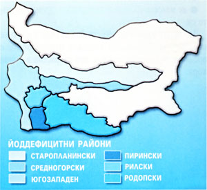 Йоддефицитни райони